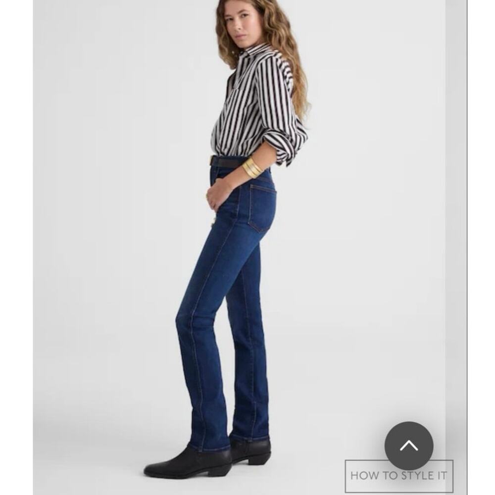 Madewell The Pencil Jean in Super Stretch Denim in Pipestone Wash Size 26 - Picture 3 of 14